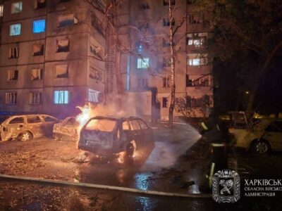 Масована атака ворожих БПЛА на Харків: 15 постраждалих, пожежі та численні руйнування