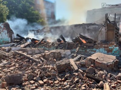 Ворог завдав ракетного удару по освітніх закладах у Білопіллі