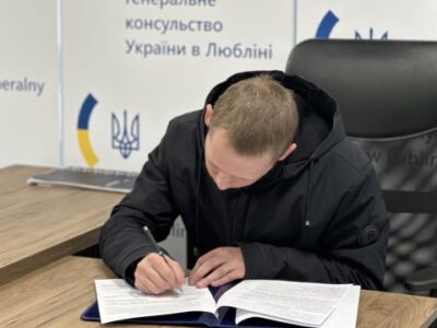 Дев’ята група добровольців Українського легіону підпишуть контракти із ЗСУ в Любліні