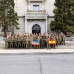 Олег Муляр під час навчання в Королівській академії сухопутних військ в іспанському місті Толедо