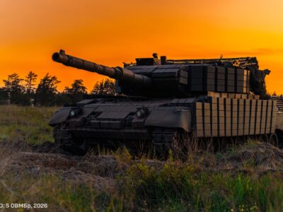 Залізний хижак у золотій годині: 5-та бригада показала свій Leopard 1A5