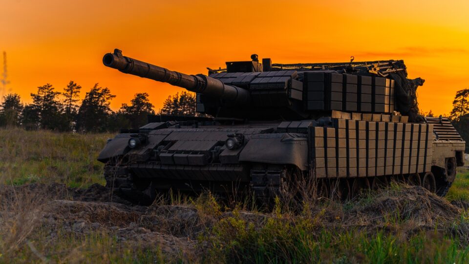 Залізний хижак у золотій годині: 5-та бригада показала свій Leopard 1A5  