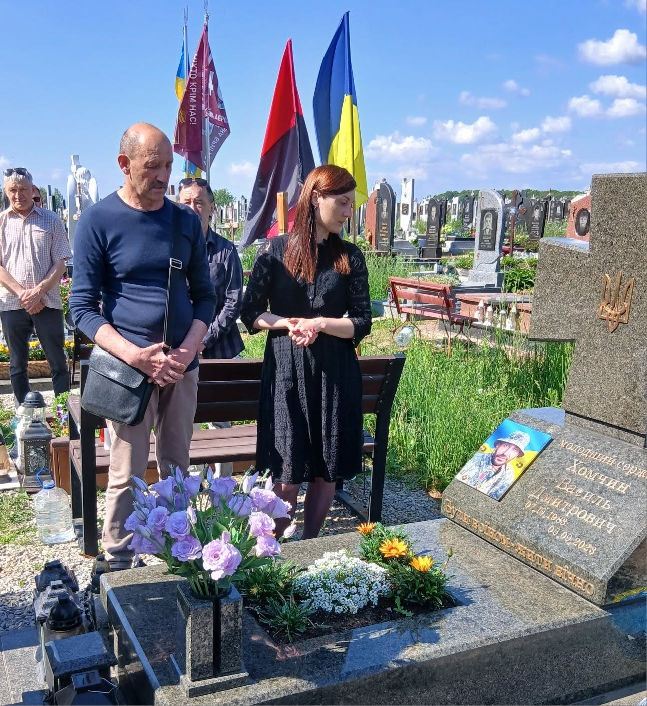 Могила Василя Хомчина