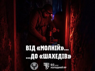 До 10 «Молній» за день: Black Raven 93-ї бригади посилює взвод дронів-перехоплювачів