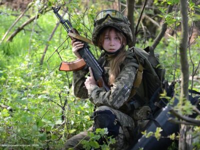 Callsign “Mala,” strong in character: 18-year-old Diana joins the Armed Forces under the “18–24” program