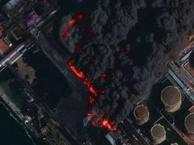 One of the largest in southern Russia: Ukrainian drones hit the Ilsky refinery