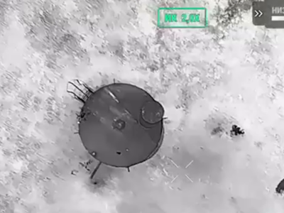«Ждун» на башті: російський FPV обрав для засідку несподівану позицію