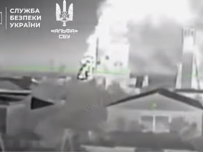 Десятки тонн засобів ураження знищено: СБУ показала удар по складу 51-ї армії рф