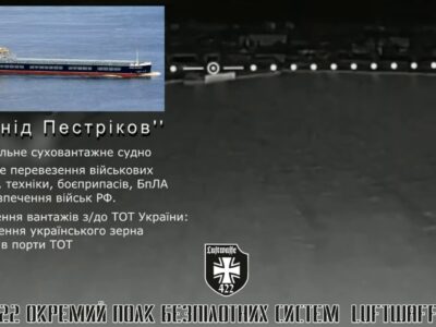 Пілоти Luftwaffe уразили ворожий суховантаж у порту Бердянська
