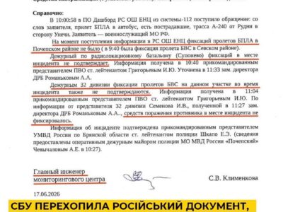Російський документ спростовує версію про удар українського БПЛА по автобусу з білорусами — СБУ