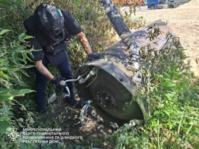 На Харківщині сапери вилучили залишки «Іскандера», яким росіяни били по Берестину
