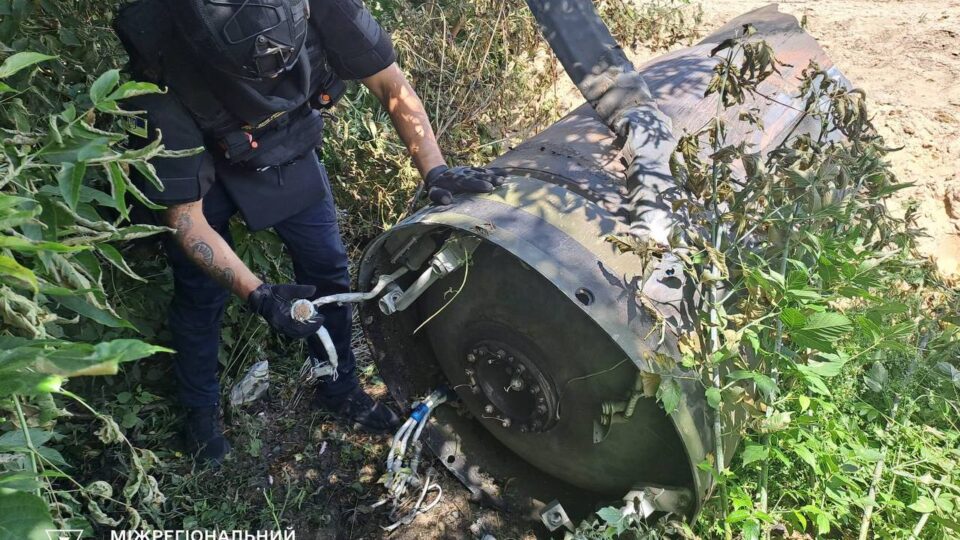 На Харківщині сапери вилучили залишки «Іскандера», яким росіяни били по Берестину 