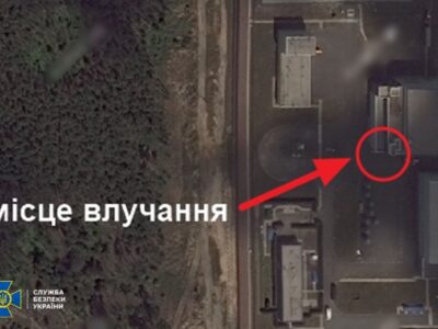 СБУ кваліфікує удар рф по сховищу ядерного палива біля ЧАЕС, як воєнний злочин