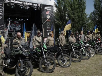 Полк «Скеля» створив мотоклуб та долучився до найбільшого байкерського фестивалю України