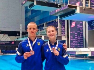 Спортсмени ЗСУ здобули дві бронзові нагороди на чемпіонаті Європи зі стрибків у воду серед юніорів