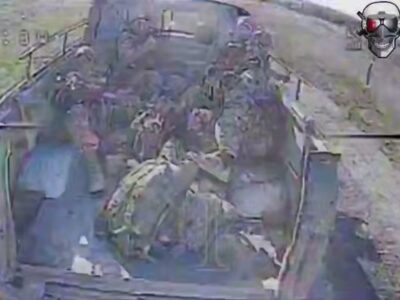 Повний кузов окупантів: російські штурмовики встигли помітити наш дрон, але не втекти від нього