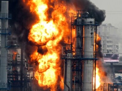 Ukrainian drones visited Moscow’s largest refinery, hitting core processing unit that supplies 40% of capital’s fuel