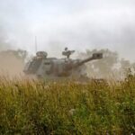 Artillerymen of the 40th Brigade save a “Krab” self-propelled howitzer from a swarm of enemy drones