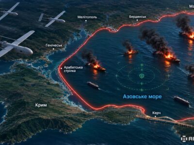 Південний плацдарм окупантів задихається: як «Молочка» перетворила Азовське море на пастку для росіян