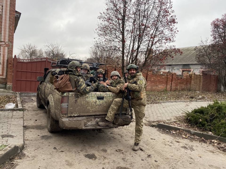 Військовослужбовці підрозділу «Бродяги» на початку його заснування