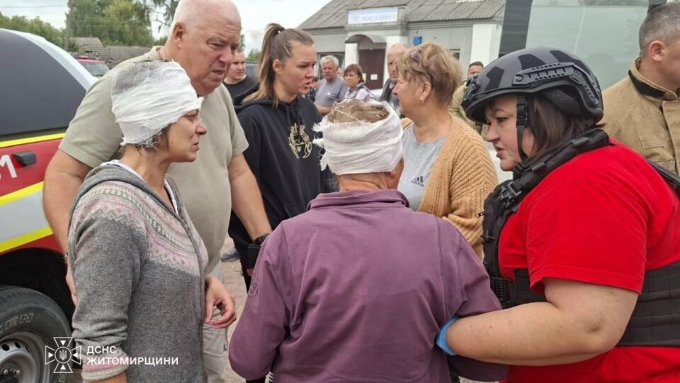 Росія вдарила по Житомирщині: шестеро постраждалих, зокрема троє дітей 