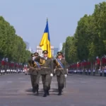 Ukrainian Troops March in Paris for the First Time, Ukrainian Pilots Fly Mirage Fighters During Bastille Day Parade