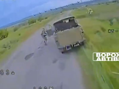 На Південно-Слобожанському напрямку дронарі бригади «Гарт» активно палять техніку окупантів