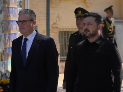 Президент України та Прем’єр-міністр Великої Британії вшанували загиблих українських воїнів