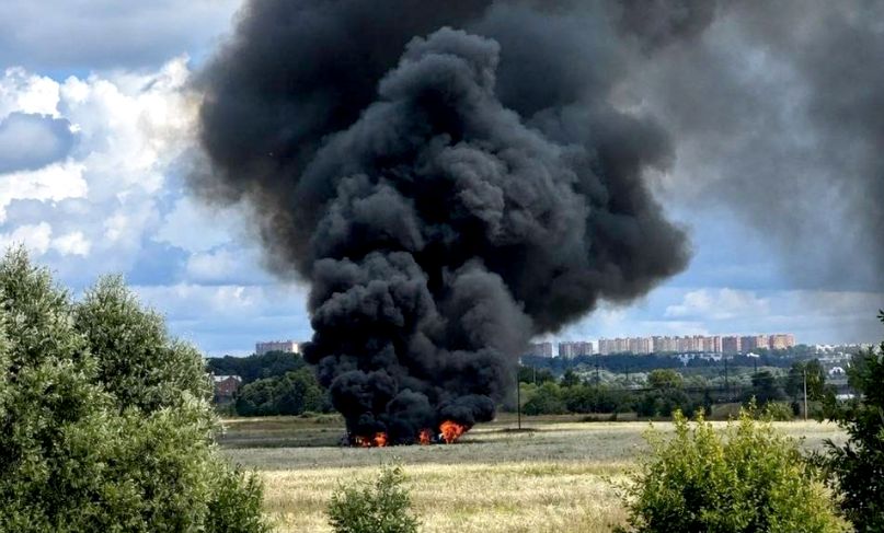 У Московській області розбився російський Су-57 