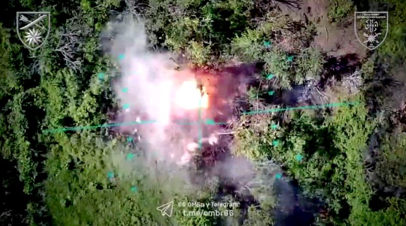 Дрони батальйону «MARA» палять ворожу артилерію на Лиманському напрямку 