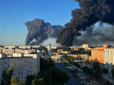За «Нову пошту» та «Розетку»: уражено 2 великих логістичних об’єкти на російській території