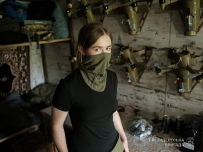 «150 см зросту і тонна рішучості»: історія операторки дронів-перехоплювачів із Президентської бригади
