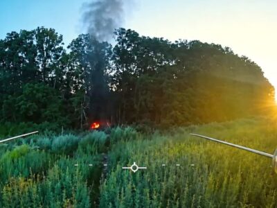 Ворожий танк не витримав наполегливості пілотів «Рейду»