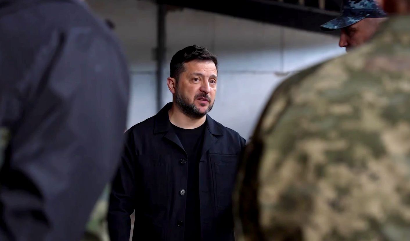Володимир Зеленський з військовими