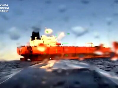 Морські дрони «Мамай» уразили одразу два російські танкери у Чорному морі