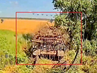 «Докрутився»: ворожий танк не встиг зробити й пострілу, як став здобиччю українського дрона