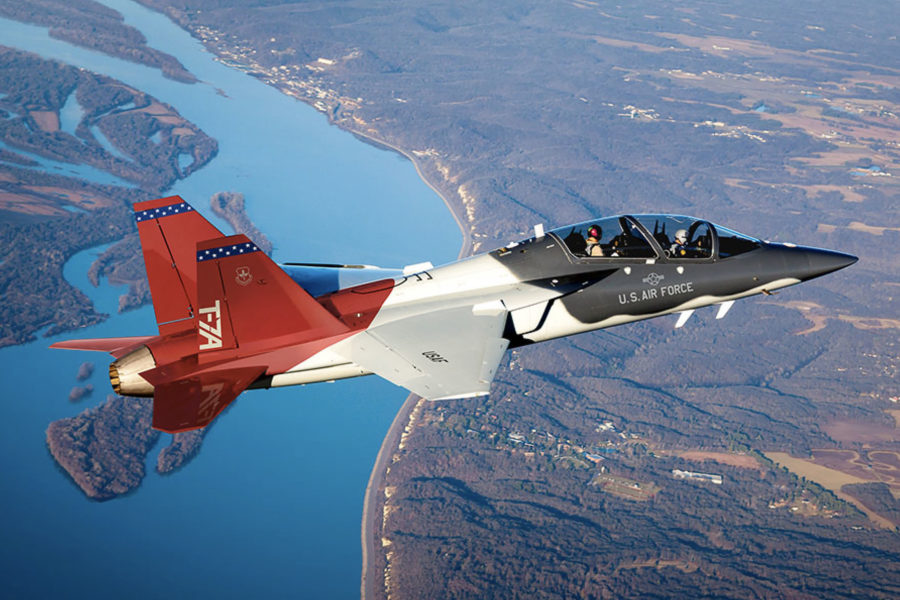 Військовий навчальний літак Boeing-Saab T-7A Red Hawk