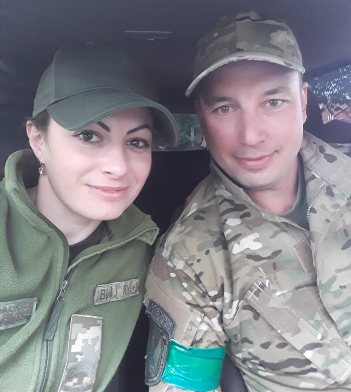 Олександр Очеретнюк з дружиною