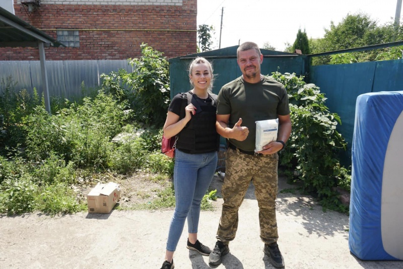 Дмитро Корбутяк з Анною Семьоновою