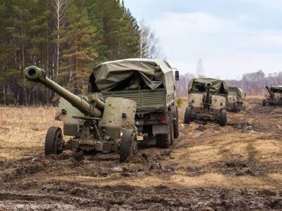 Воїни 44-ї бригади знищили три ворожі гаубиці «Мста-Б» та позиції окупантів