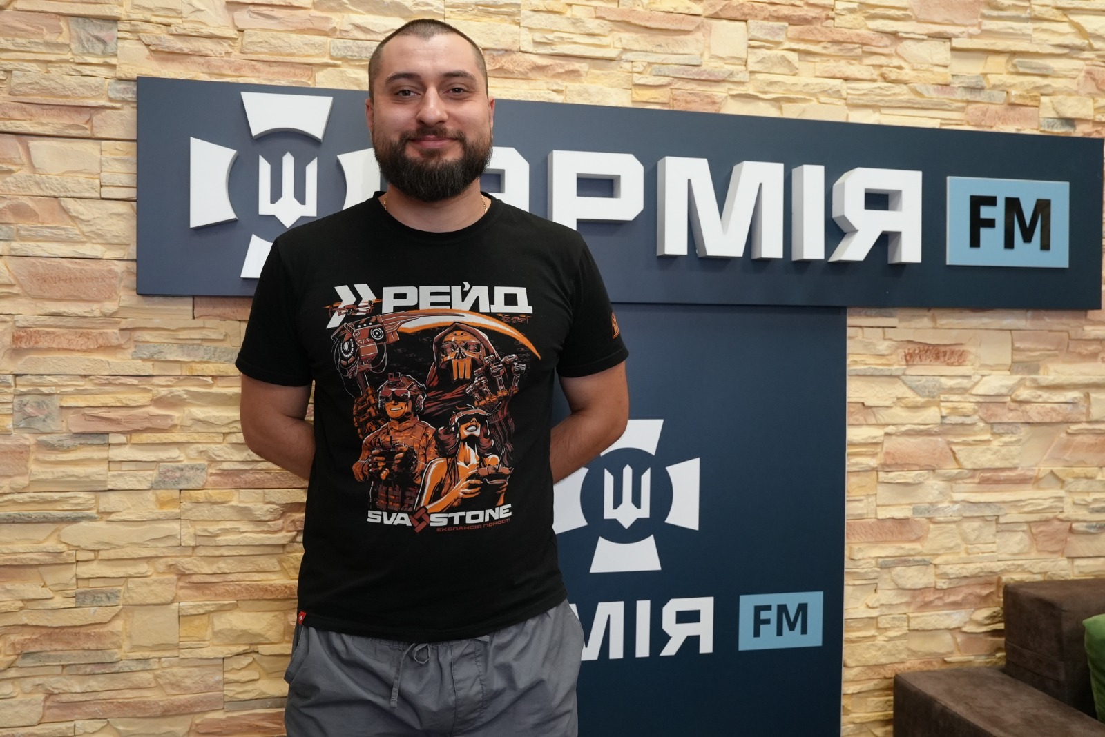 Військовий полку Рейд в студії Армія FM