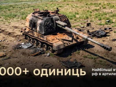 Наймасовіший артоцид: у червні Сили оборони вивели з ладу понад 2 000 одиниць артилерії рф