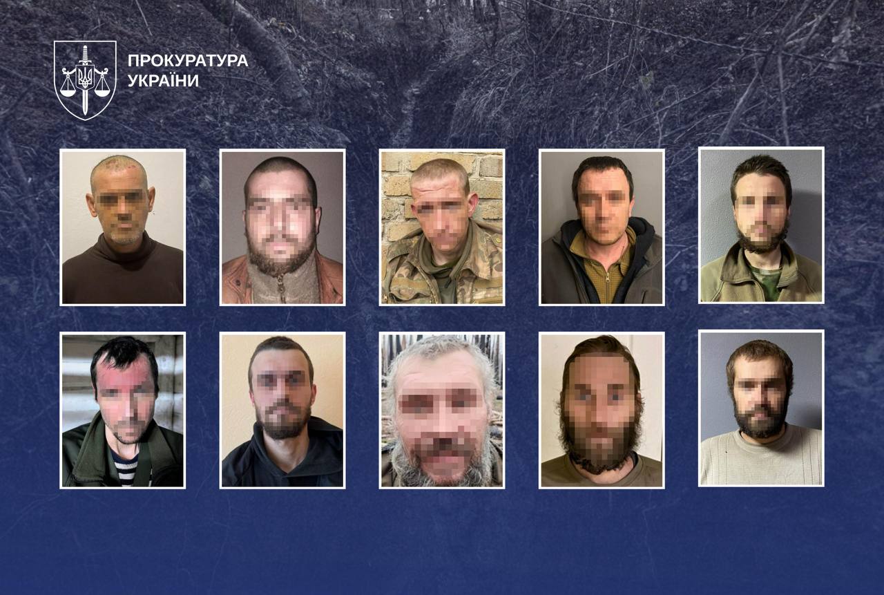 Суд засудив на 15 років десятьох зрадників, які добровільно воювали на боці рф