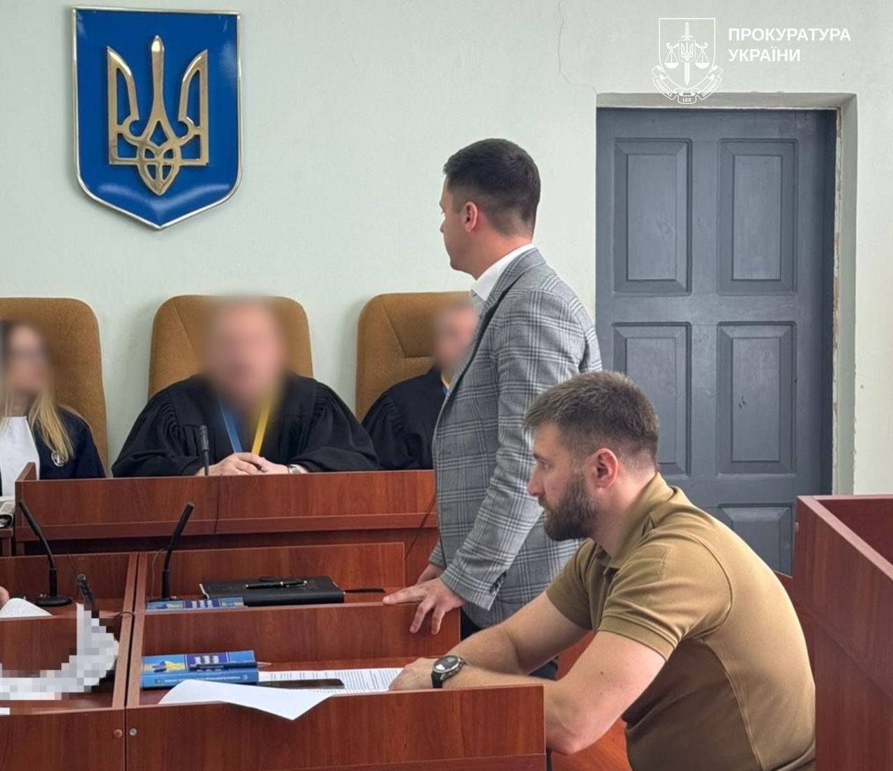 Судове засідання по справі вбивства мирних мешканців Ізюма під час окупації.