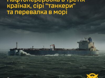 Зустрілися біля Суецького каналу: ГУР викрило схему перевалки російського пального в морі