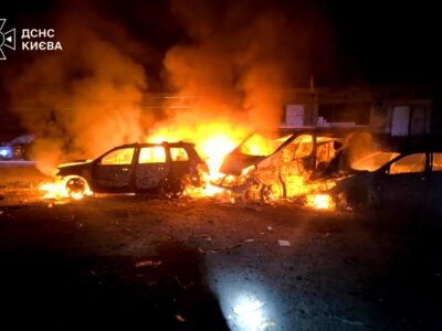 Ворог вночі атакував три райони Києва