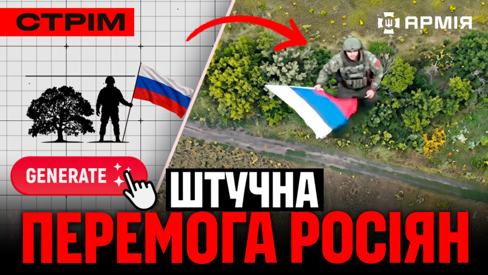 Колумбійці захопили росіян, штучний інтелект малює окупантам «перемогу», FPV проти «Вампіра»: стрім 