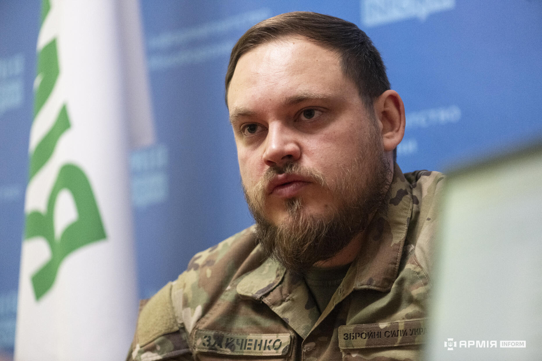 Командир полку ППО «Аквіла» Третього армійського корпусу Максим Зайченко