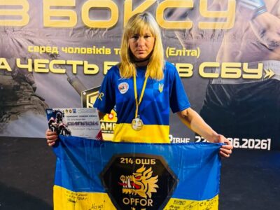 Захищає країну та перемагає на рингу: як сапер ЗСУ виграла медаль чемпіонату України