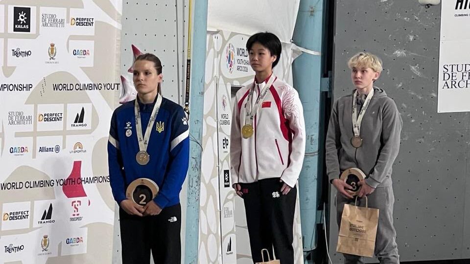 Представниця ЗСУ Поліна Халькевич — срібна призерка чемпіонату світу зі скелелазіння серед молоді 